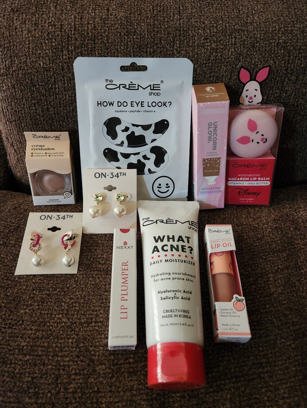 Beauty Makeup Bundle Of 9 Pieces Creme Shop Nexxt On 34th NWT